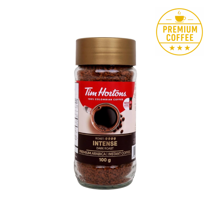 TIM HORTONS INTENSE DARK ROAST INSTANT COFFEE