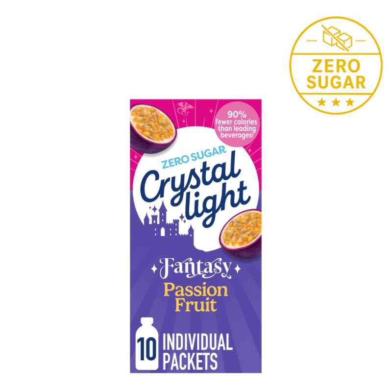 CRYSTAL LIGHT FANTASY PASSIONFRUIT MIX ( ZERO SUGAR )