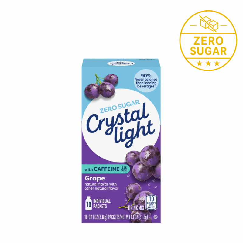 CRYSTAL LIGHT GRAPE MIX ( ZERO SUGAR )