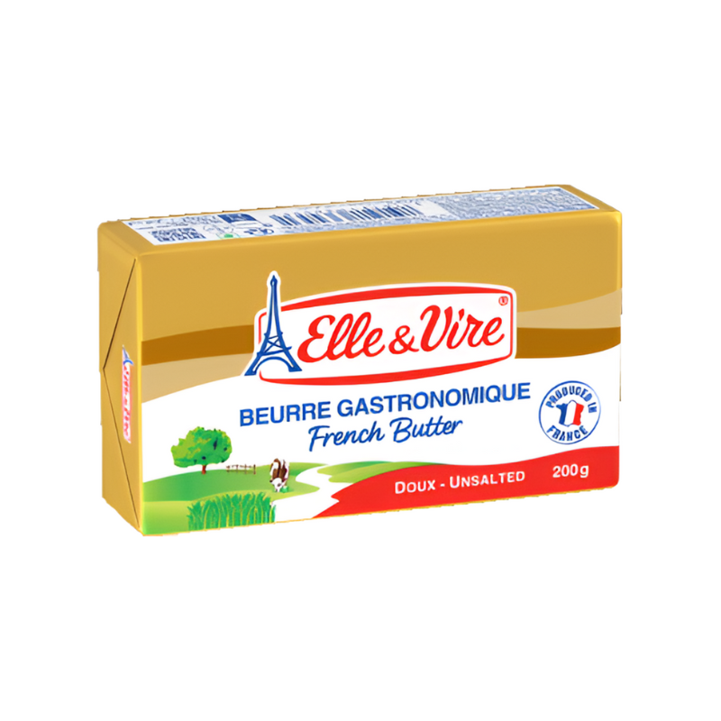 ELLE & VIRE UNSALTED FRENCH BUTTER
