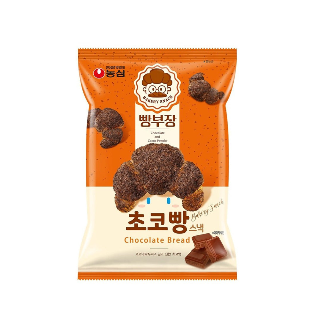 NONGSHIM BBANGBUJANG CHOCOLATE BREAD SNACK (π°π·)
