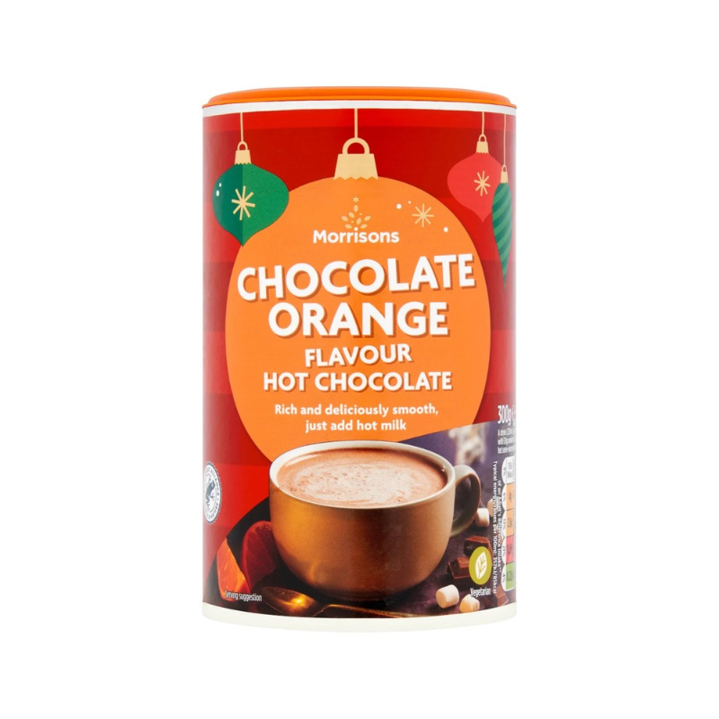 MORRISONS CHOCOLATE ORANGE HOT CHOCOLATE