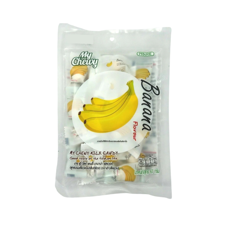 PRAIRIE HAOLIYUAN BANANA CHEWY MILK CANDY