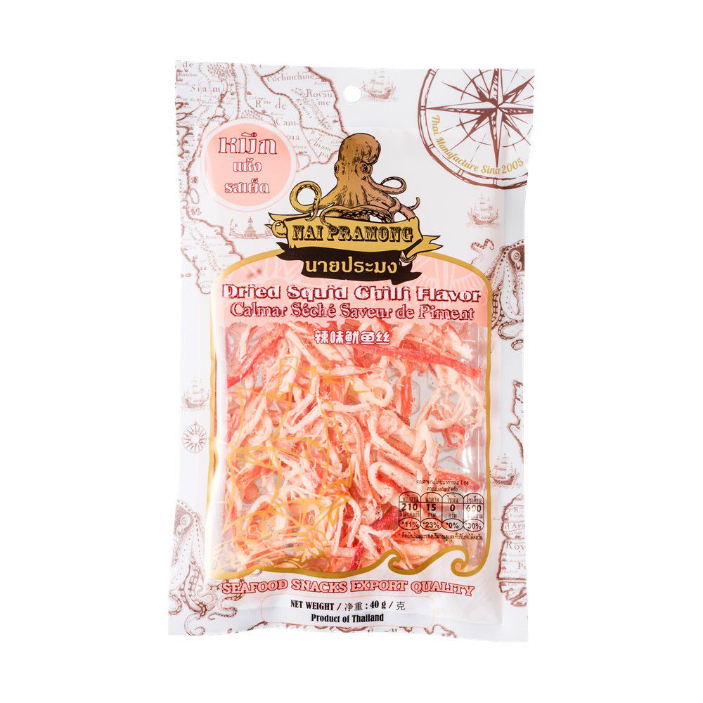 NAI PRAMONG DRIED SQUID CHILLI FLAVOUR (πΉπ)