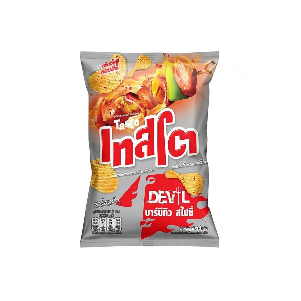 TASTO DEVIL BBQ SPICY CHIPS (πΉπ)