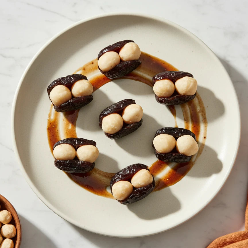 DATES STUFFED WITH MACADAMIA NUTS