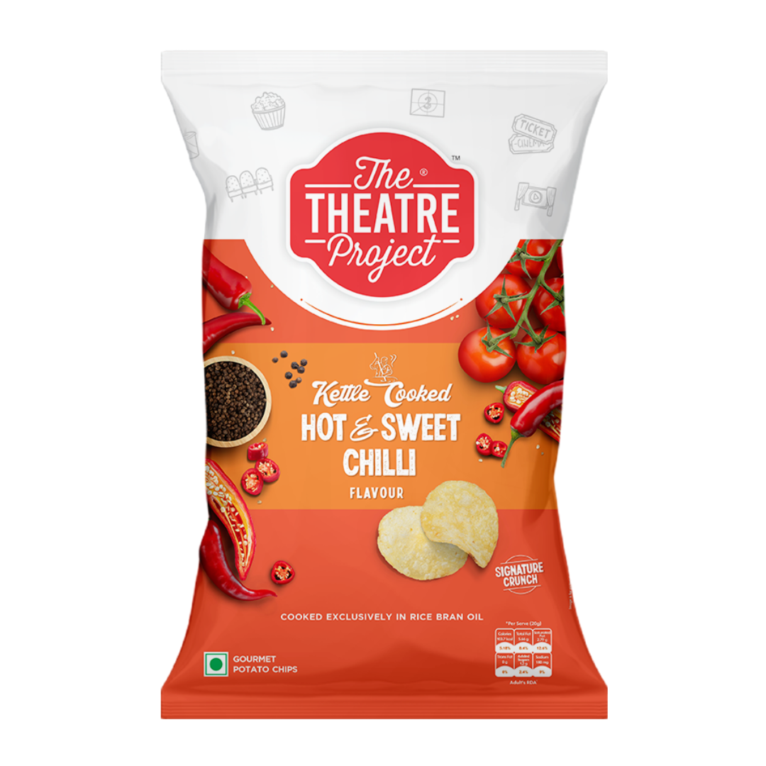 THE THEATRE PROJECT HOT & SWEET CHILLI POTATO CHIPS