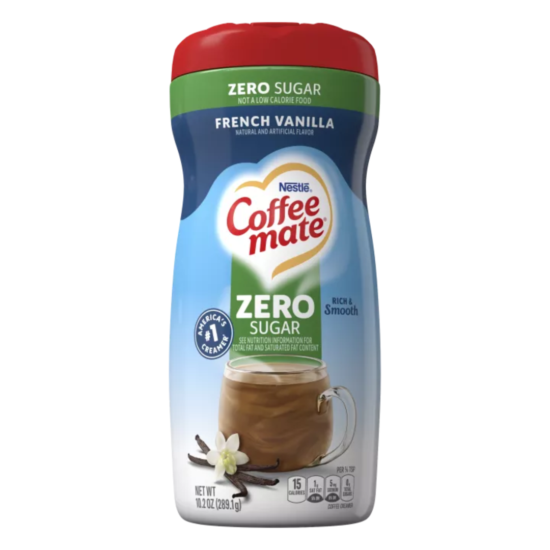 COFFEE MATE FRENCH VANILLA COFFEE CREAMER ( ZERO SUGAR)