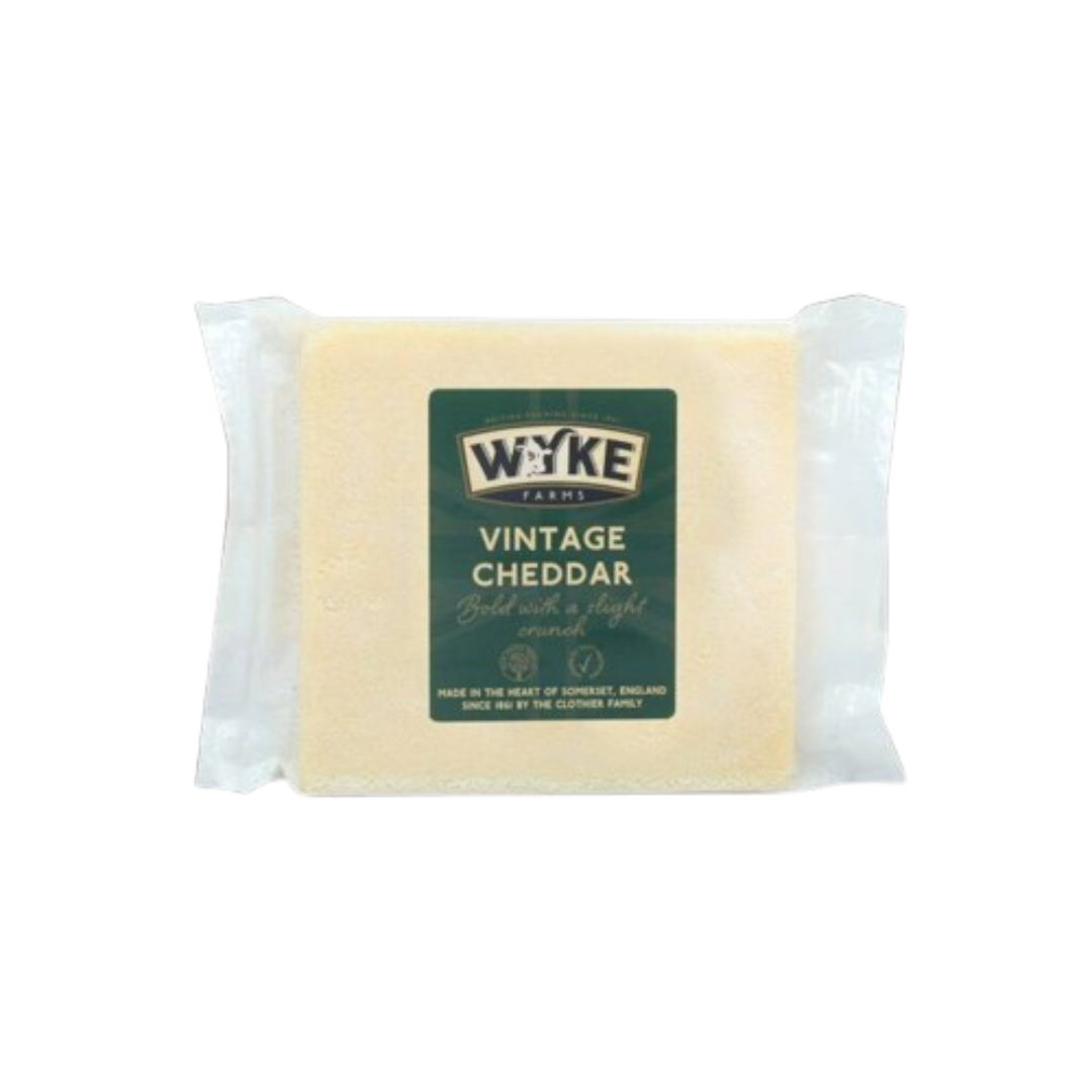Wyke Vintage Cheddar Cheese β Aged British Cheddar Block