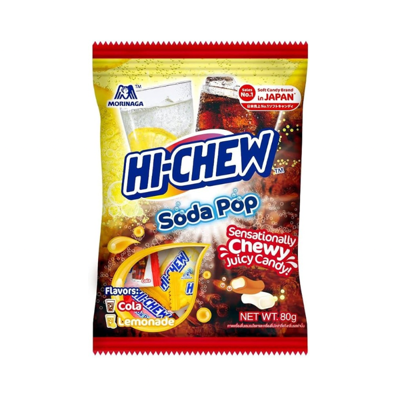 JAPANESE MORINAGA SODA POP CHEWY FRUIT CANDY (π―π΅)