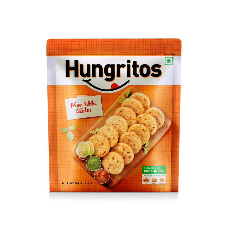 HUNGRITOS ALOO TIKKI SLIDER