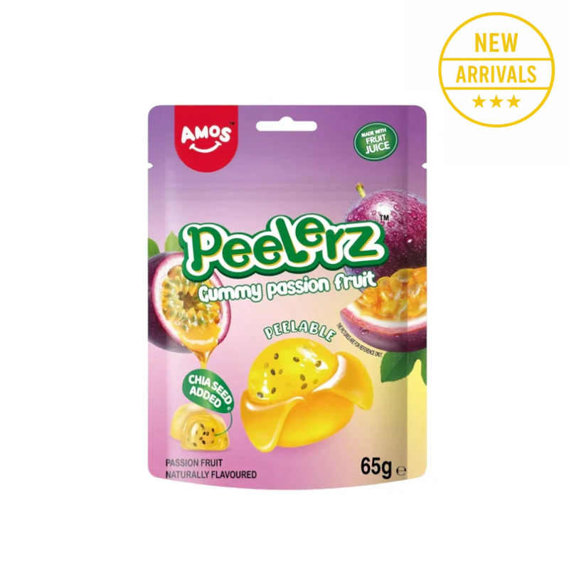 AMOS GUMMY PASSION FRUIT PEELERZ