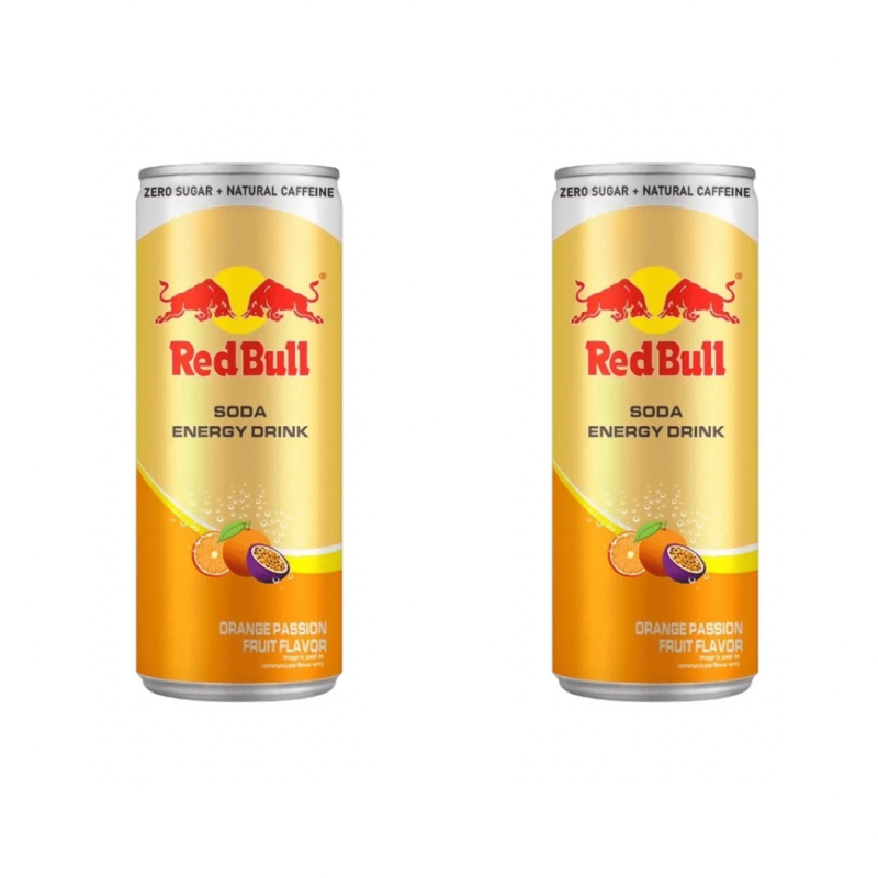 REDBULL ORANGE PASSIONFRUIT ( PACK OF 2 )