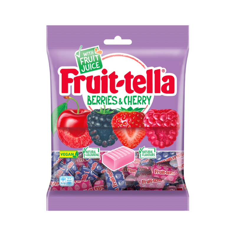 FRUIT-TELLA BERRIES & CHERRY CHEWS