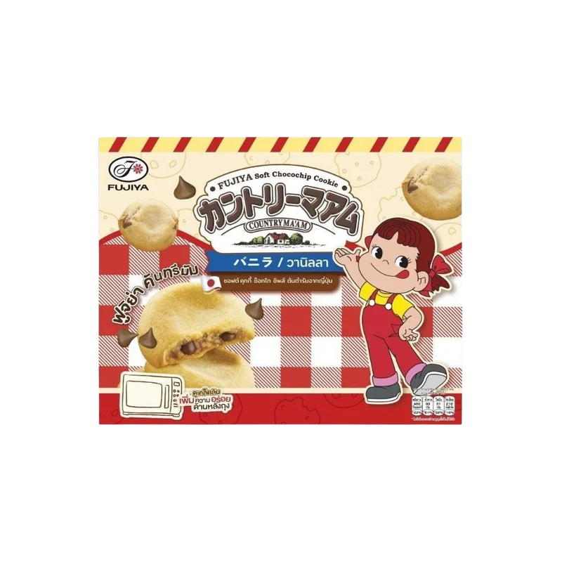 COUNTRY MA'AM FUJIYA SOFT CHOCOCHIP VANILLA COOKIES (π―π΅)