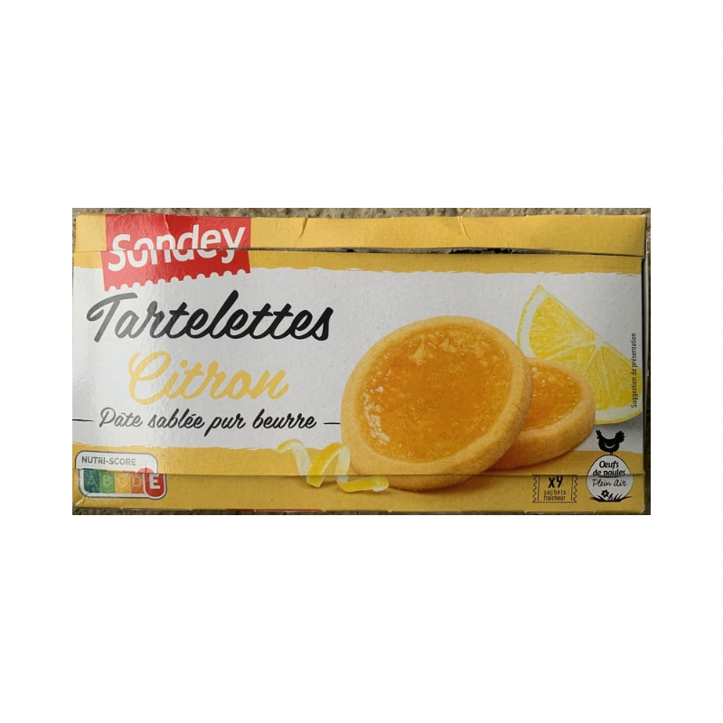 SONDEY CITRON TARTELETTES