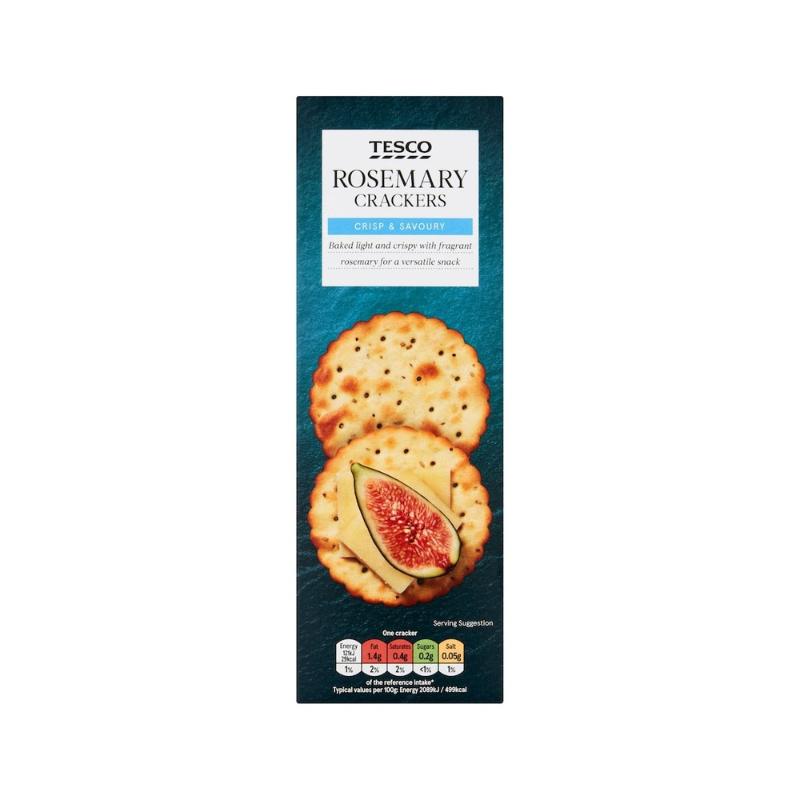 TESCO ROSEMARY CRACKERS (π¬π§)