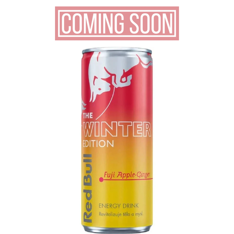 REDBULL WINTER EDITION ( FUJI APPLE & GINGER)
