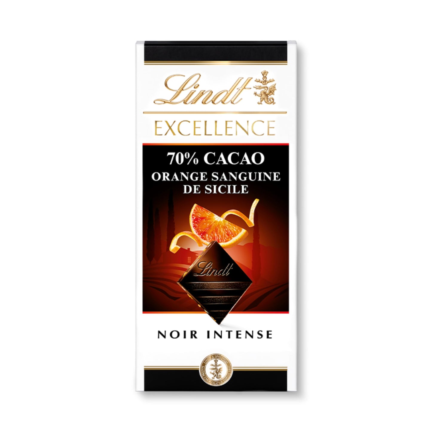 LINDT EXCELLENCE 70% BLOOD ORANGE