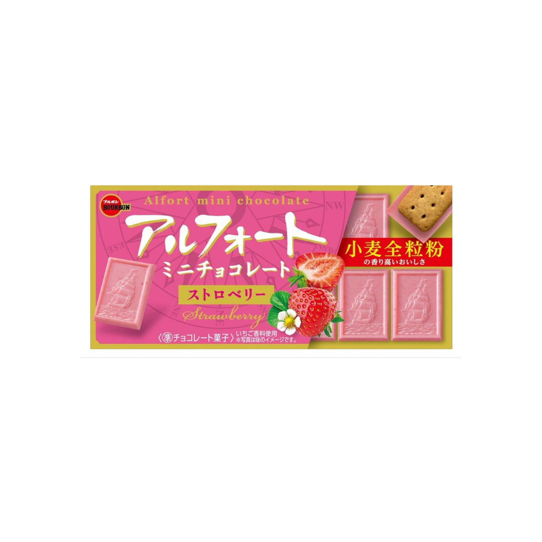 BOURBON STRAWBERRY ALFORT MINI CHOCOLATE (π―π΅)