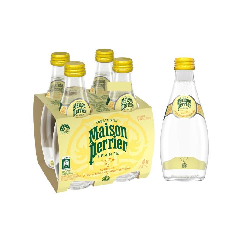 MAISON PERRIER CITRUS & TOUCH OF CHERRY SPARKLING WATER (π«π·)