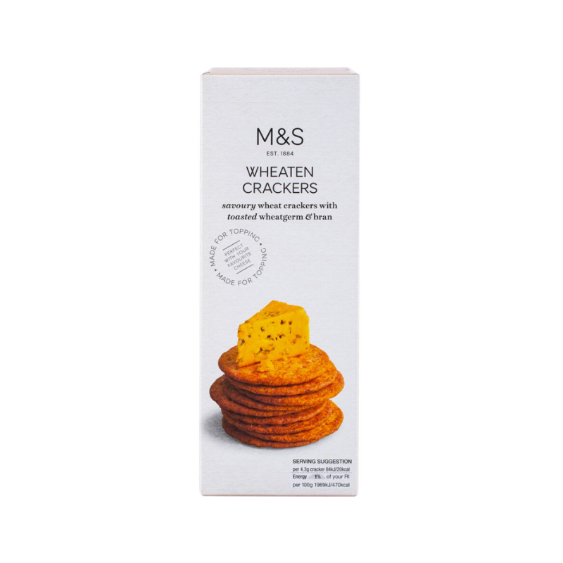 M&S WHEATEN CRACKERS