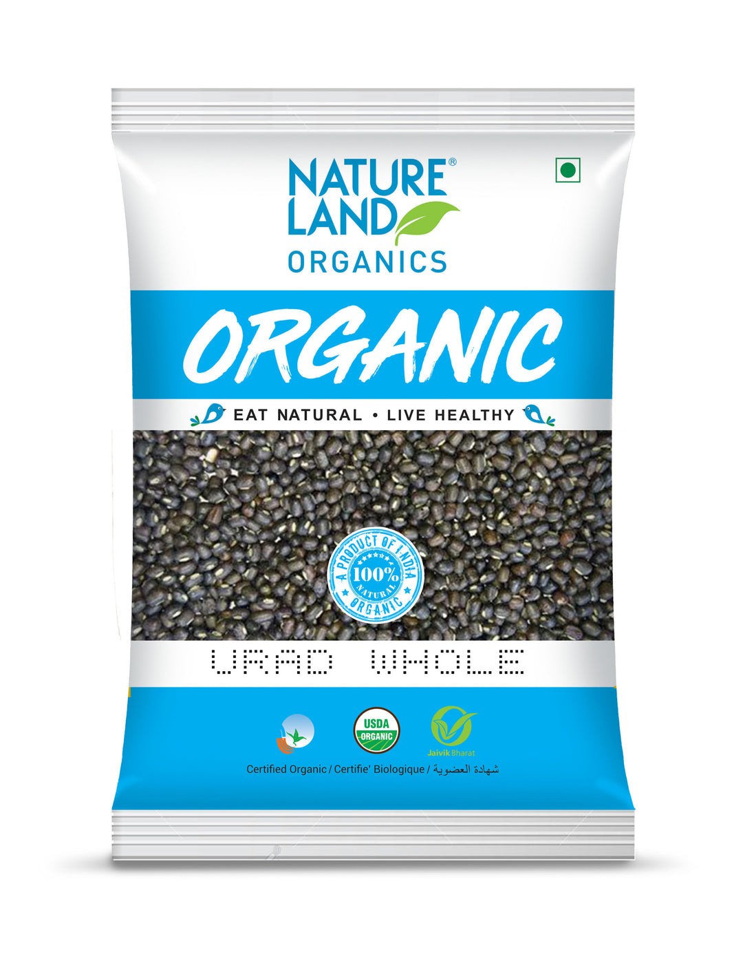 NATURE LAND ORGANIC URAD WHOLE