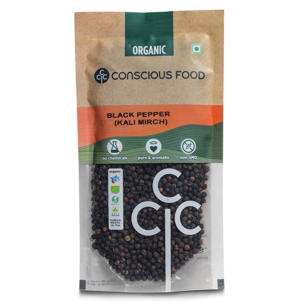 CONSCIOUS FOOD ORGANIC BLACK PEPPER