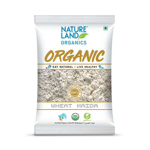 NATURE LAND ORGANIC REFINED WHEAT FLOUR (MAIDA)