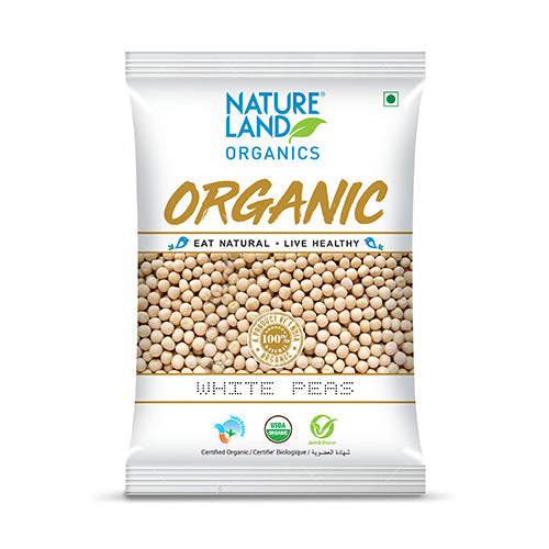 NATURE LAND ORGANIC WHITE PEAS
