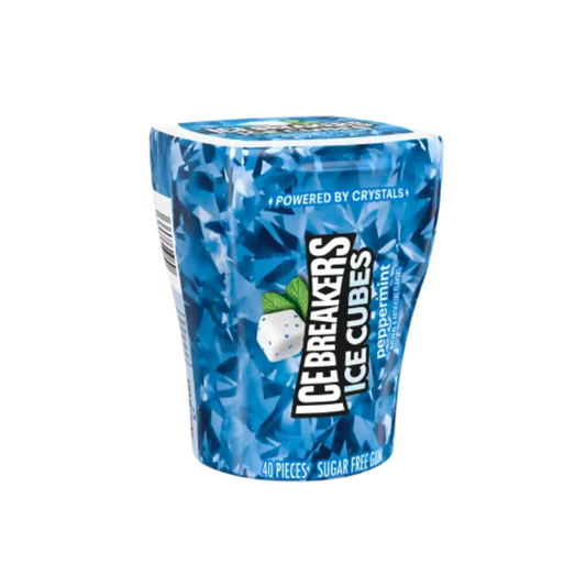 ICE CUBES PEPPERMINT CHEWING GUM