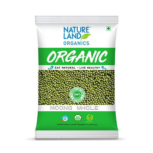 NATURE LAND ORGANIC WHOLE MOONG