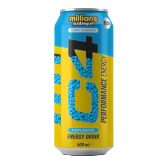 C4 Millions Bubblegum Energy Drink – Amiri Foods Mumbai