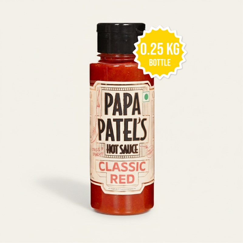 PAPA PATEL’S CLASSIC RED HOT SAUCE