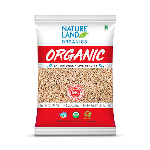 NATURE LAND ORGANIC BROWN RICE PREMIUM