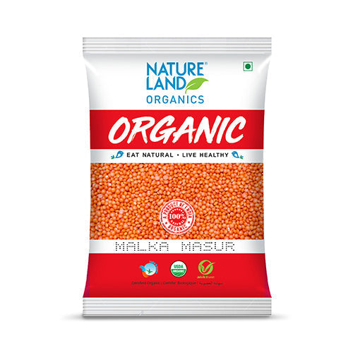 NATURE LAND ORGANIC MALKA MASOOR DAL