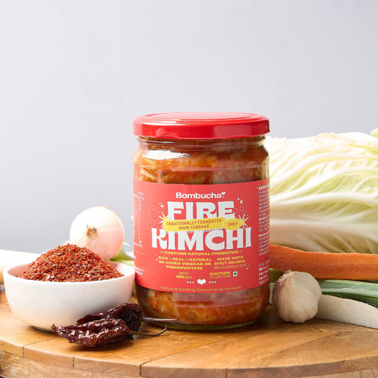 Bombucha Fire Kimchi Jar – Extra Spicy Fermented Pickle
