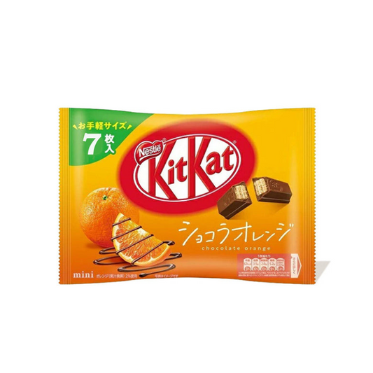 JAPANESE KITKAT IN ORANGE