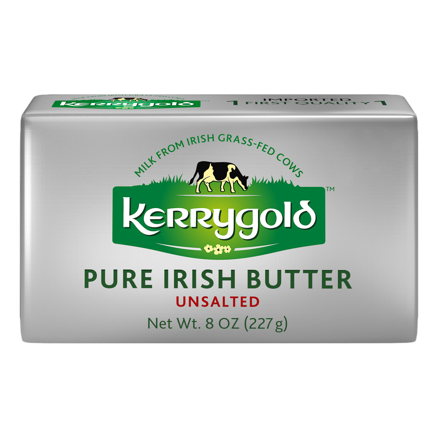Kerrygold Unsalted Butter – Pure Grass-Fed Irish Butter