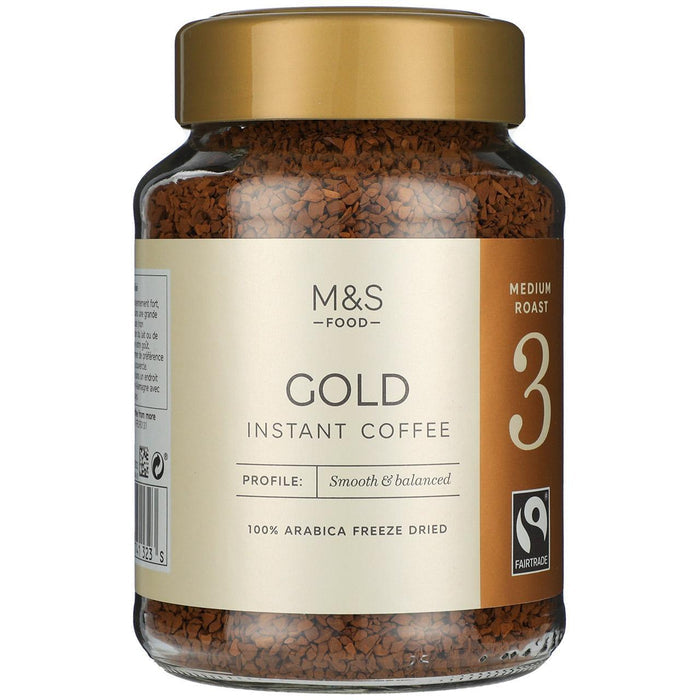 Pack of Marks & Spencer Coffee with bold roast labeling