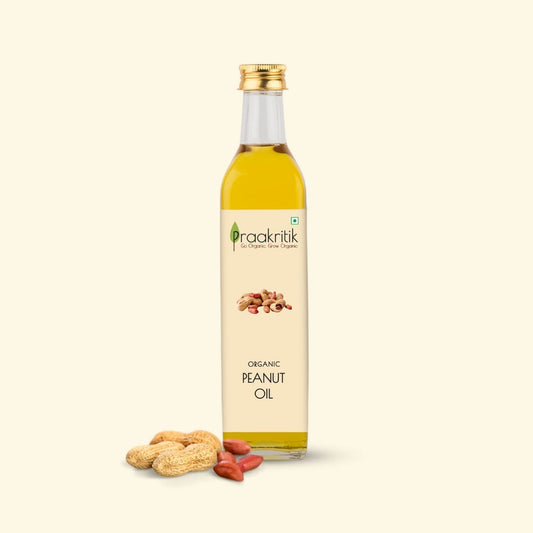 PRAAKRITIK ORGANIC COLD PRESSED PEANUT OIL