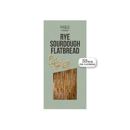 M&S RYE SOURDOUGH FLATBREAD