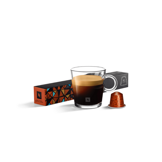 Nespresso Cape Town Lungo – Bold & Roasted Lungo Coffee Pods (Intensity 10)