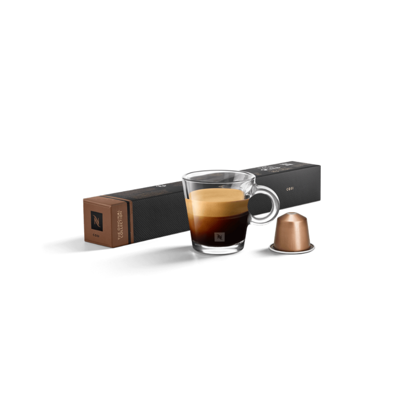 Nespresso Cosi – Light Roast Coffee Pods with Fruity Notes