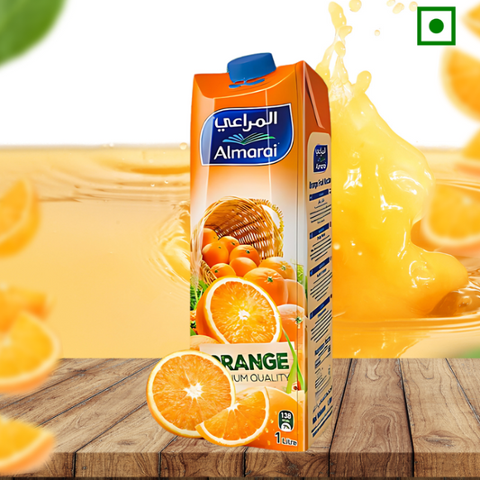 Almarai Orange Juice Bottle – Available at Amiri Foods, Mumbai