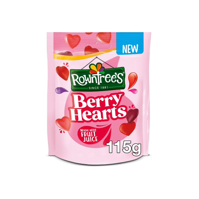 ROWNTREES BERRY HEARTS GUMMIES (🇬🇧)