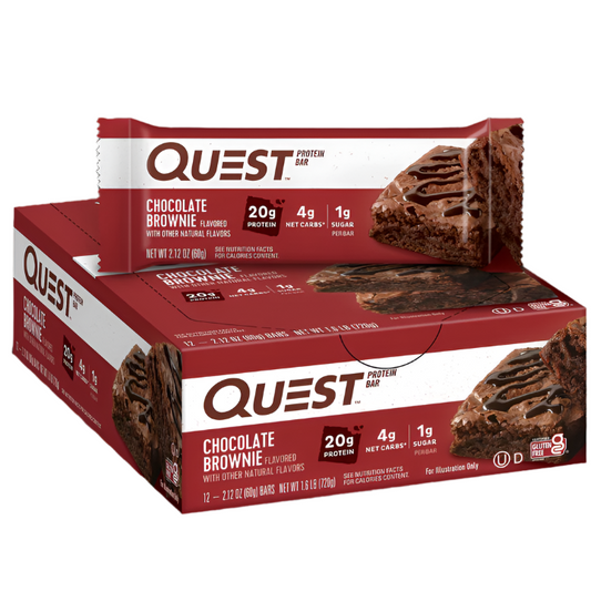 Quest Chocolate Brownie Protein Bar – Amiri Foods Mumbai