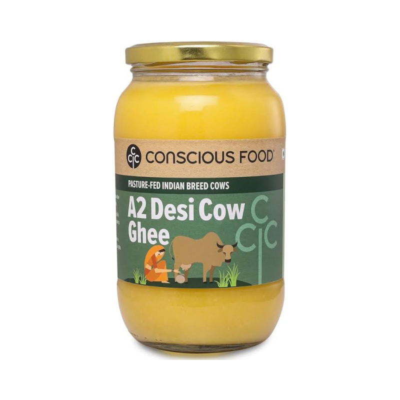 CONSCIOUS FOOD ORGANIC A2 DESI GHEE