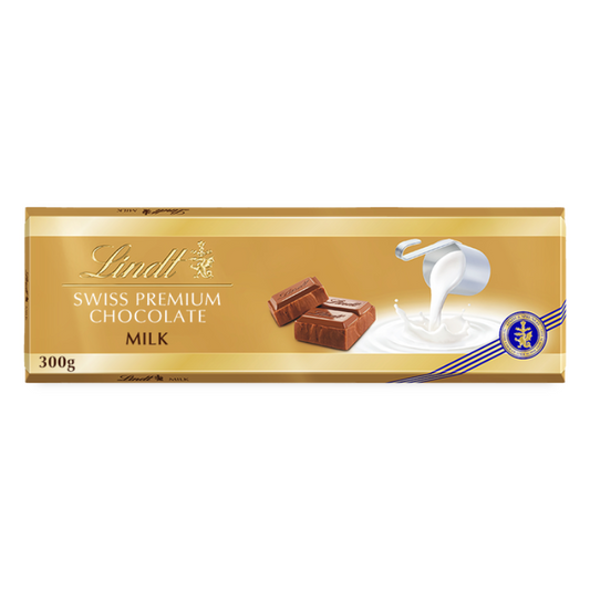 LINDT SWISS PREMIUM MILK CHOCOLATE
