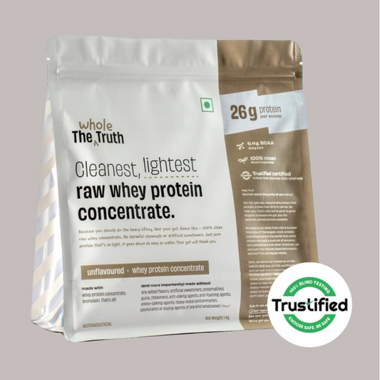 THE WHOLE TRUTH WHEY PROTEIN CONCENTRATE UNFLAVOURED